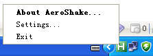 AeroShake-XP窗口最小化截图