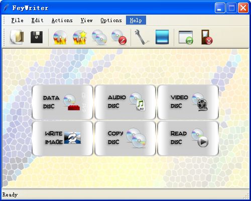 CDDVD刻录软件(FeyWriter)截图