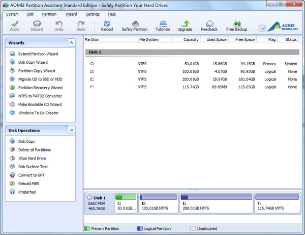 Partition Assistant截图