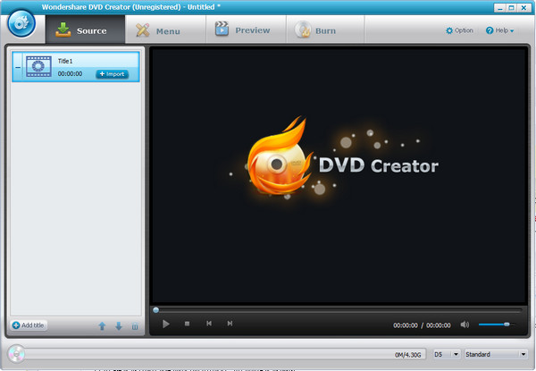 Video to DVD Burner截图