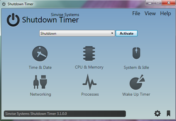 Shutdown Timer计时器截图