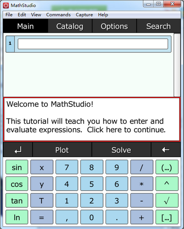 windows数学计算工具(MathStudio)截图