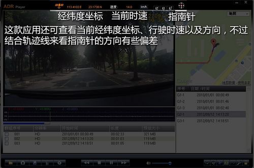 ADRPlayer行车记录仪播放器截图