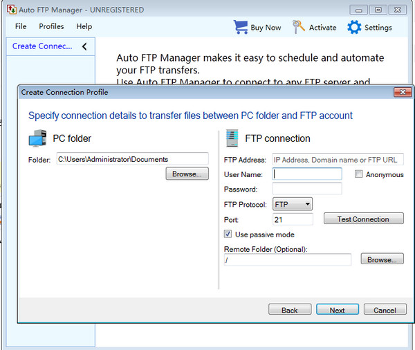 FTP工具(Auto FTP Manager)截图