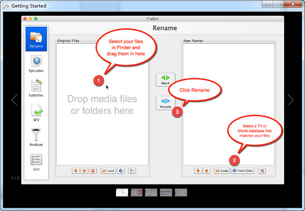 filebot(影视文件更名工具)截图
