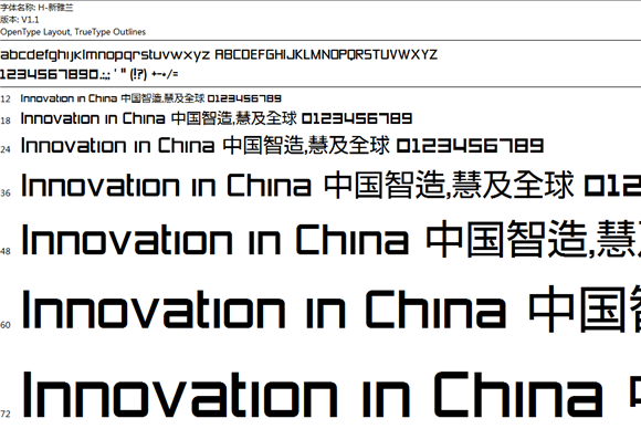 魔兽世界新雅兰像素数字字体截图