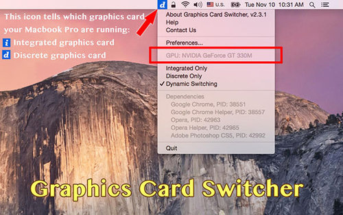 Graphics Card Switcher截图