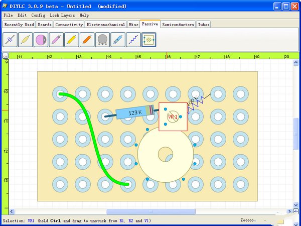  diylc pcb电路板设计软件截图