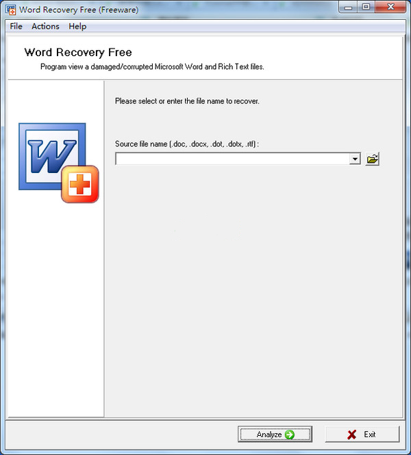 Word Recovery Free截图