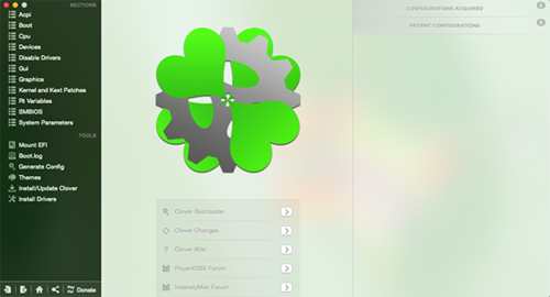 Clover Configurator截图