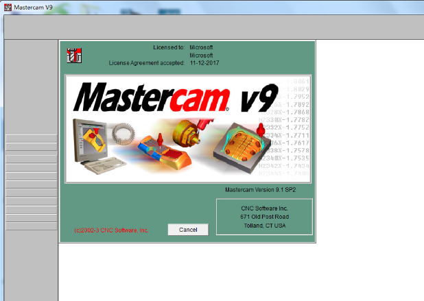 MasterCAM截图