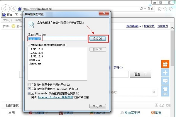 Internet Explorer 10截图