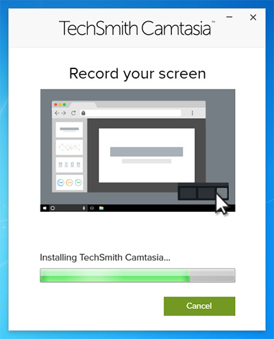 camtasia studio2018截图