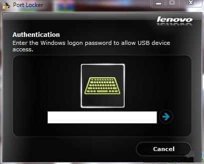 电脑u盘锁(LenovoPort)截图