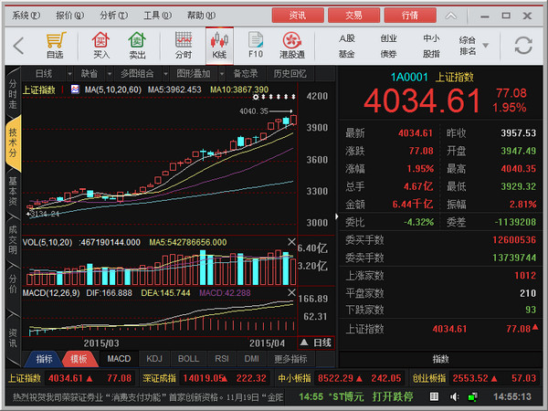 光大证券金阳光智胜版截图