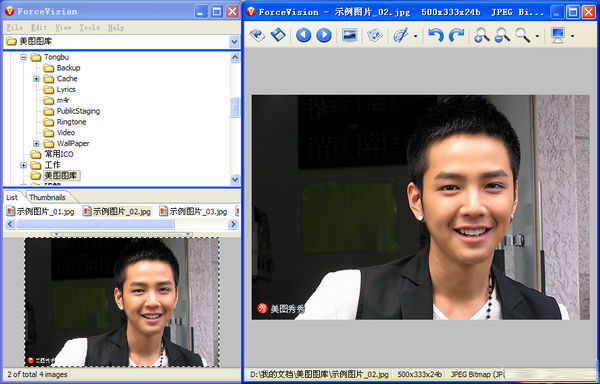迷你看图软件(ForceVision)截图