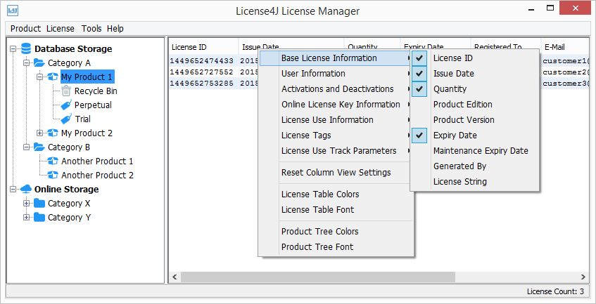 License4J(许可证管理器)截图