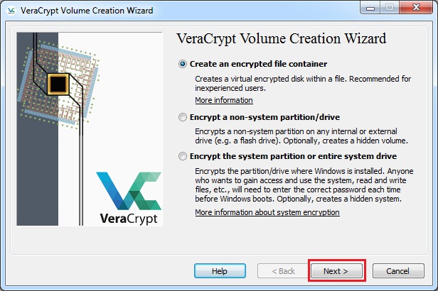 VeraCrypt(硬盘分区加密软件)截图