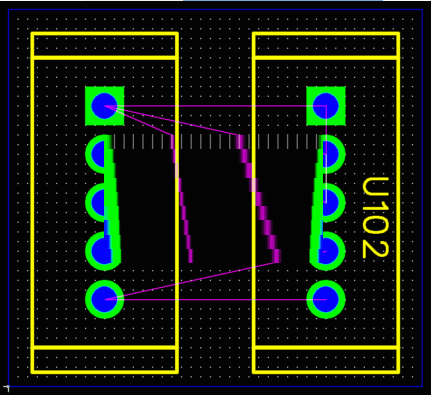 PCB版图设计工具(FreePCB)截图