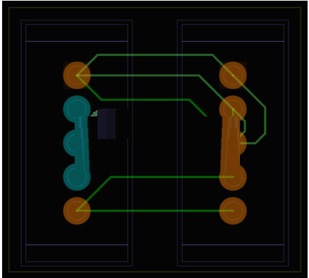 PCB版图设计工具(FreePCB)截图