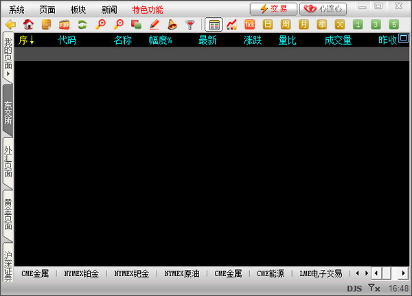 东北亚贵金属交易所行情分析软件截图
