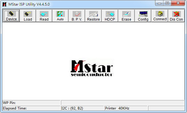 MS58机芯电视升级工具(MStar ISP Utility)截图