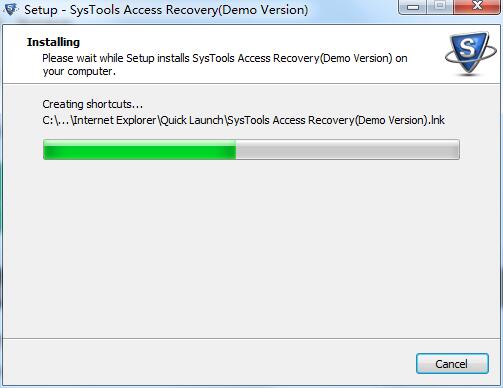 SysTools Access recovery截图