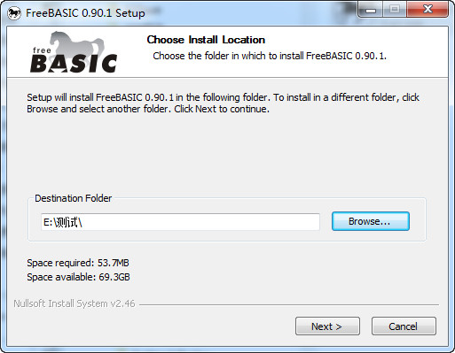 FreeBasic(basic语言编译器)截图