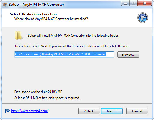 AnyMP4 MXF Converter(MXF文件转换器)截图