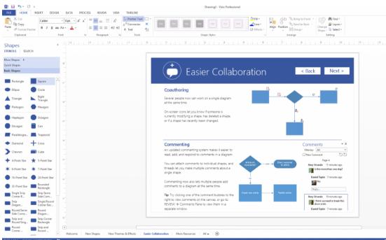 Microsoft Visio 2013截图