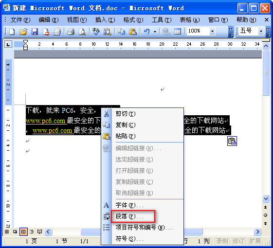 Word2004截图