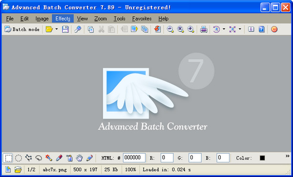 图片格式转换器(Advanced Batch Converter)截图