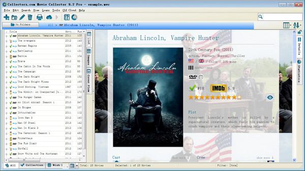Movie Collector(电影收藏管理)截图