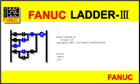 FANUC梯形图编辑软件(FANUC LADDER-3)截图