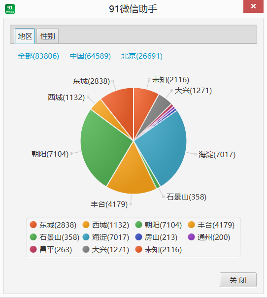 91微信助手截图