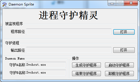 Daemom Sprite(进程守护精灵)截图