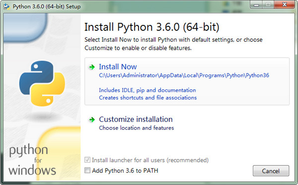 Python for windows 64位截图