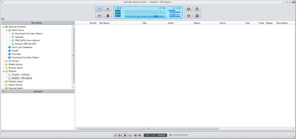 JetAudio(极品媒体播放器)截图