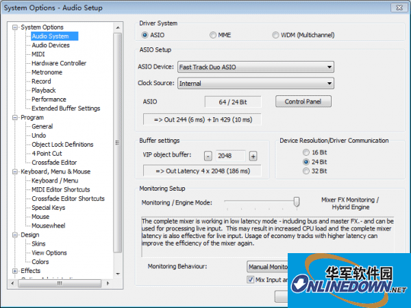 AVID Fast Track Solo 专业声卡驱动程序截图