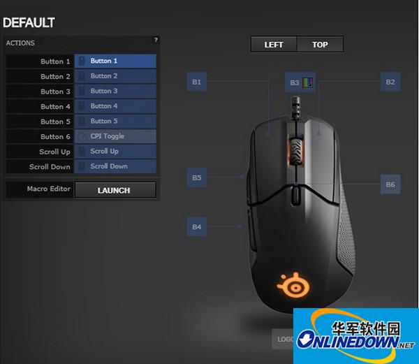 赛睿rival310鼠标驱动程序截图