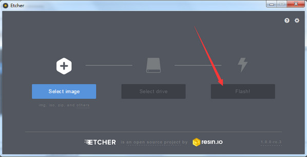 Etcher(u盘镜像制作工具)截图