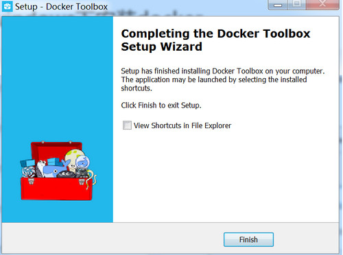 docker toolbox windows截图