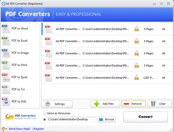 All PDF Converter(全能PDF转换器)截图