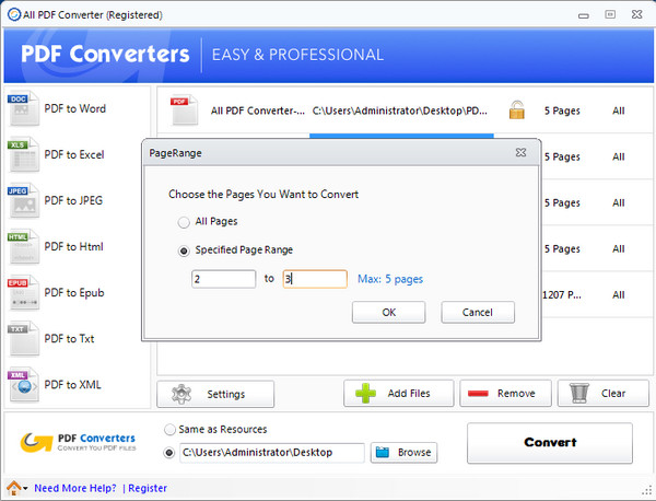 All PDF Converter(全能PDF转换器)截图