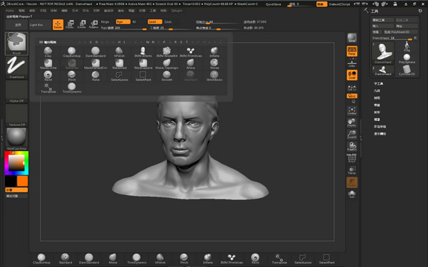 ZBrushCore简体中文版截图