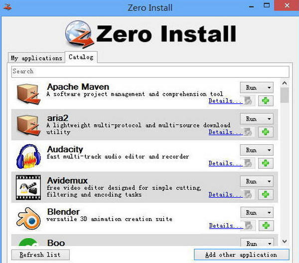 Zero Install(Linux软件智能安装)截图