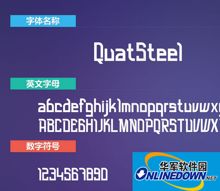 QuatSteel-DemiBold截图