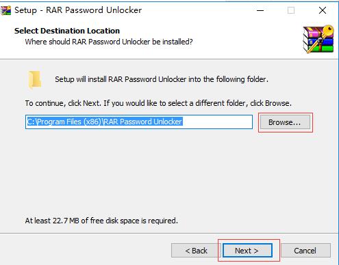 RAR Password Unlocker截图