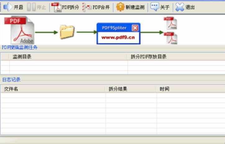 PDF拆分软件截图