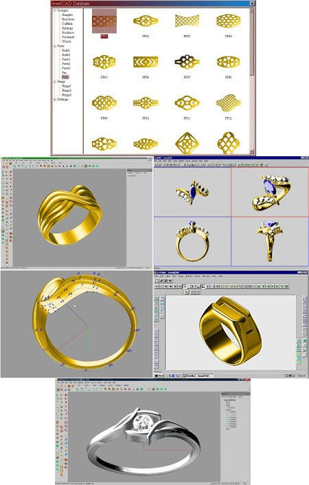 珠宝设计软件(JewelCAD Pro)截图